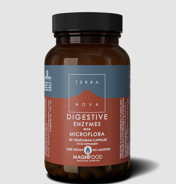 Enzime digestive Terranova cu microfloră