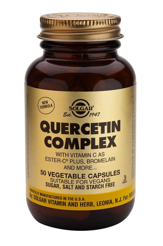 Quercetin Complex Vegetable 50 Capsules - Health Emporium