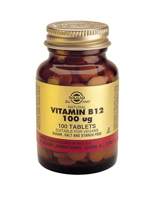 Vitamin B12 100 µg 100 Tablets - Health Emporium