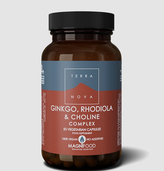 Complejo Terranova Ginkgo, Rhodiola y Colina