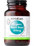 Organic Black Seed 450mg Veg Caps - Health Emporium