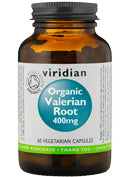 Organic Valerian Root 400mg Veg Caps - Health Emporium
