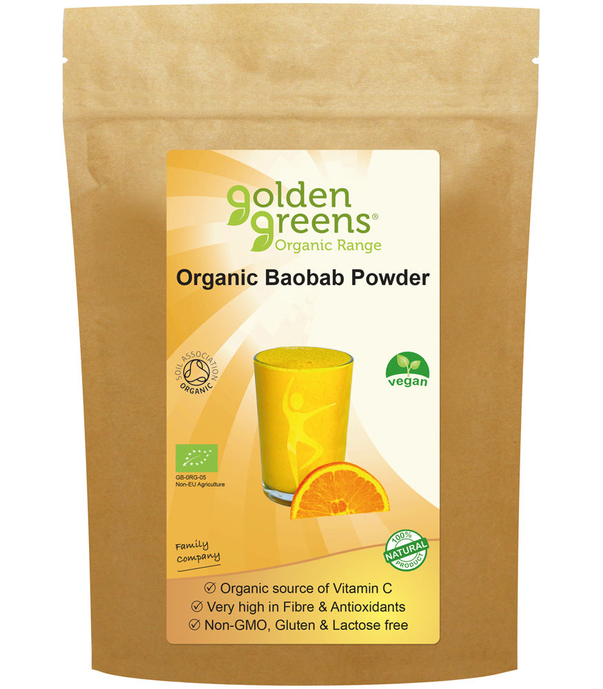 Golden Greens Organic Baobab Powder 100g