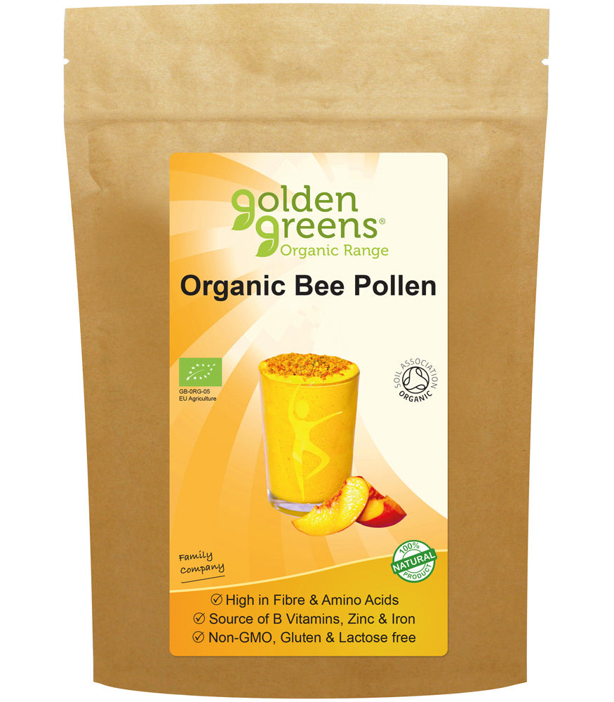 Golden Greens Organic Bee Pollen 100g