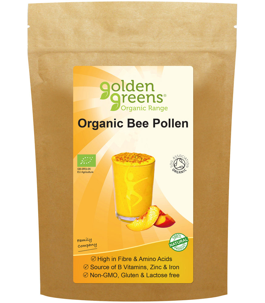 Golden Greens Organic Bee Pollen 100g