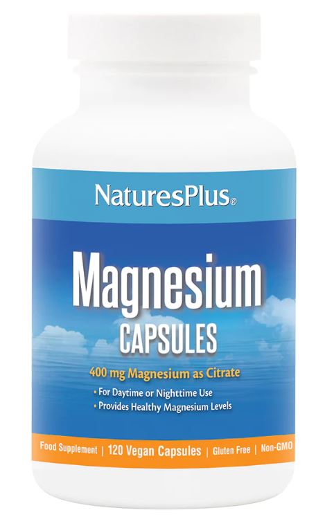 Natures Plus Magnesium Capsules 120