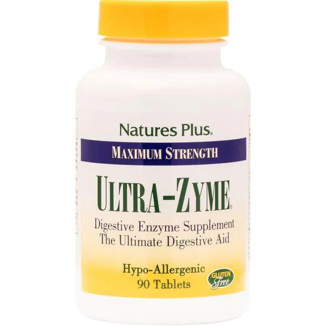 NaturesPlus, Ultra-Zyme, Maximum Strength 90 Tablets