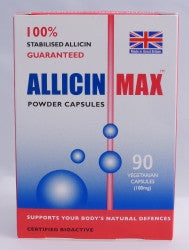 Allicin MAX in 3 sizes,  180 pack sare  OUT OF STOCK - Health Emporium