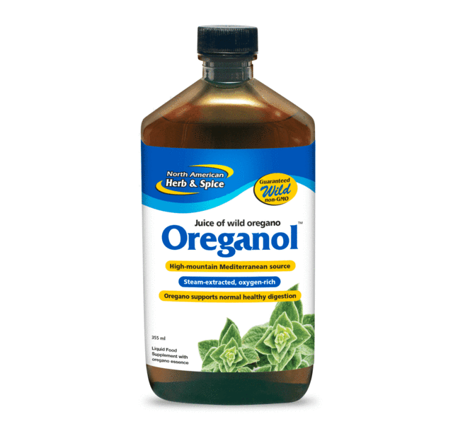 North American Herb &amp; Spice Oreganol Juice, 355ml