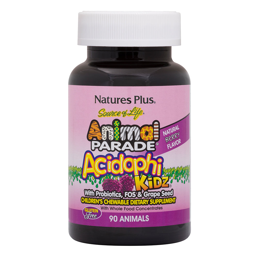 Animal Parade AcidophiKidz 90 Tabs - Health Emporium