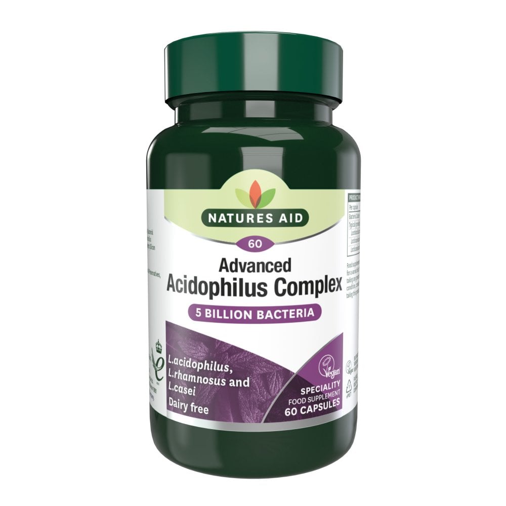 Natures Aid Acidophilus Complex เติมพิเศษ