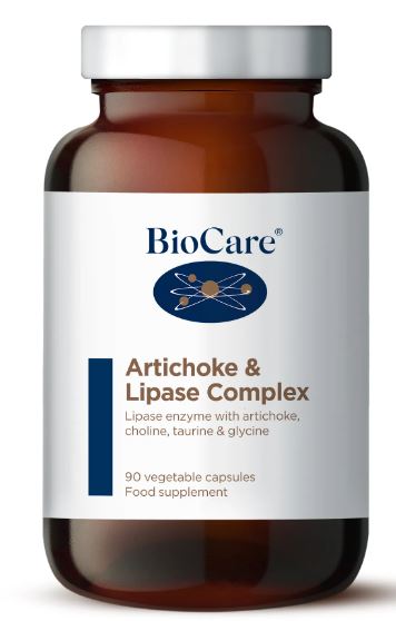 Artiskok & Lipase Complex erstatter Lipozyme 90 Caps - Health Emporium
