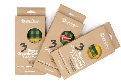 BeesWax Organic Cotton Food Wraps (3)