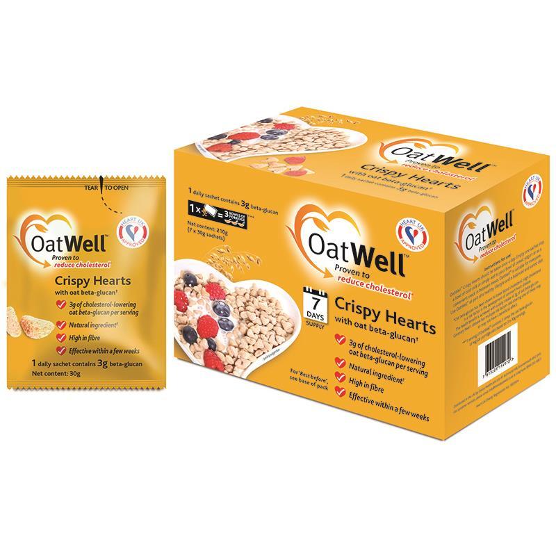 OatWell Crispy Hearts Cereal