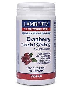 Lamberts cranberry 60 เม็ด - เอ็มโพเรี่ยมสุขภาพ