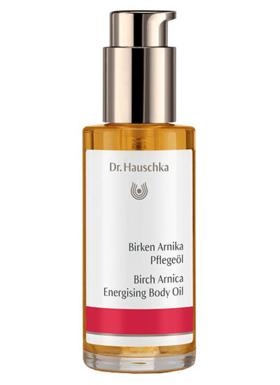 Aceite corporal energizante de árnica y abedul Dr. Hauschka - emporio de la salud