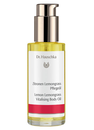 Dr hauschka citron citrongräs vitaliserande kroppsolja - hälsa emporium