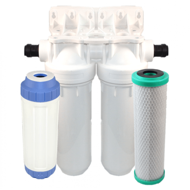Osmio EZFITPRO-200 Undersink Water Filter Kit 15mm Push Fit - Health Emporium