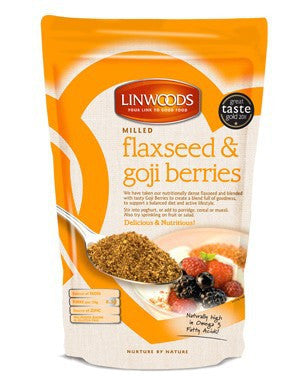 Milled Flaxseed &amp; Goji Berries (425g) - Health Emporium
