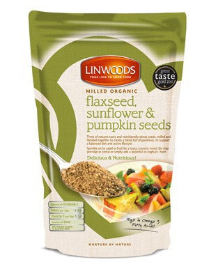 Milled Organic Flaxseed Sunflower &amp; Pumpkin Seeds (425g) - Health Emporium
