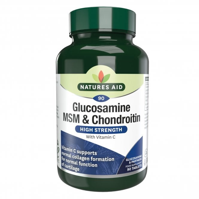 Natures Aid Glucosamine High Strength 90