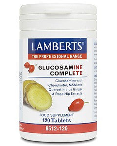 Lamberts glukosamiini täydellinen 120 tablettia - terveyskauppa