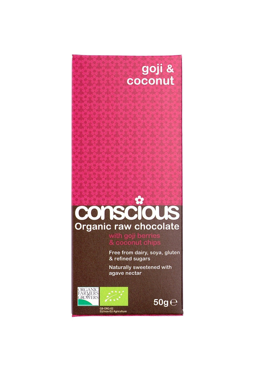 goji and coconut 50g bar - Health Emporium