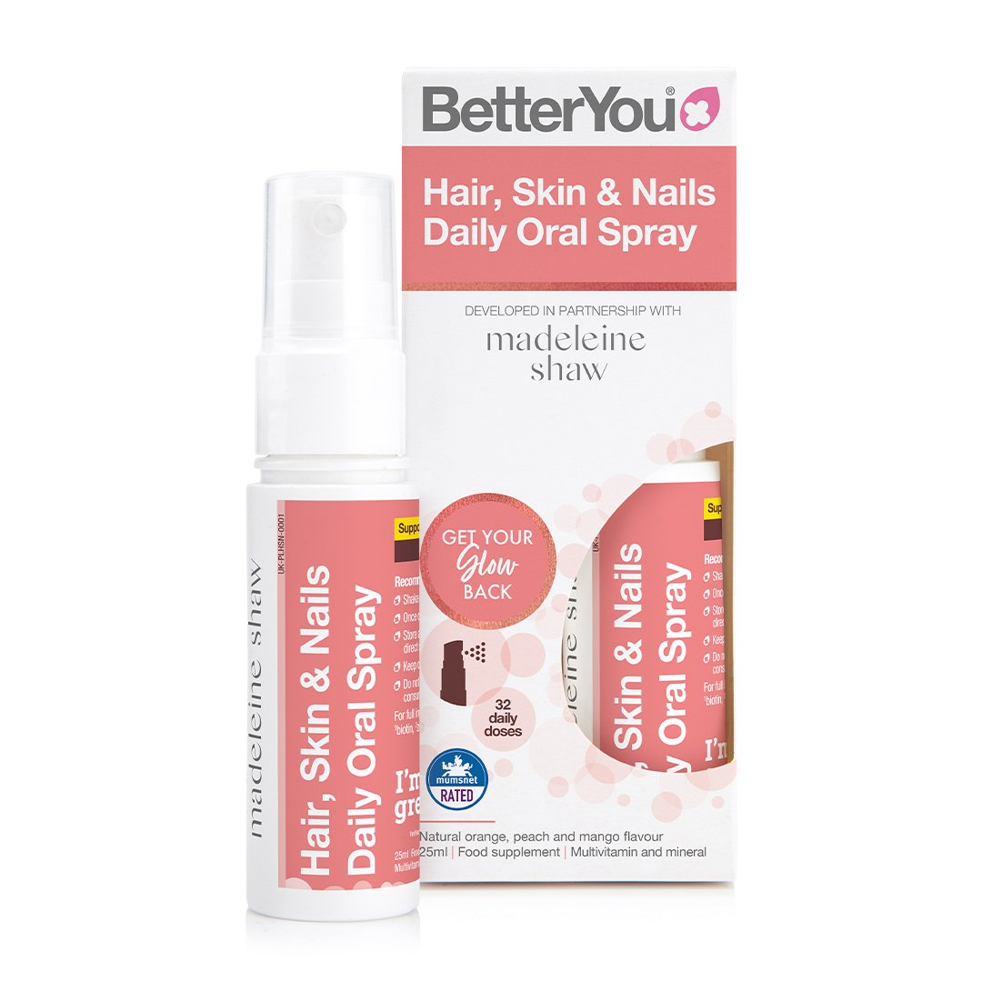 Spray oral BetterYou pour cheveux, peau et ongles