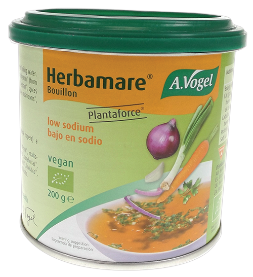 Herbamare Vegetable Stock Low Sodium 200g - Health Emporium