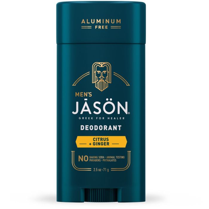 JASON Men’s Citrus and Ginger Deodorant Stick