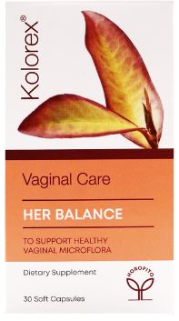 Kolorex cuidado vaginal su equilibrio 30 cápsulas blandas