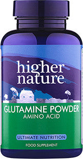 Higher Nature L Glutamine 100g - Health Emporium