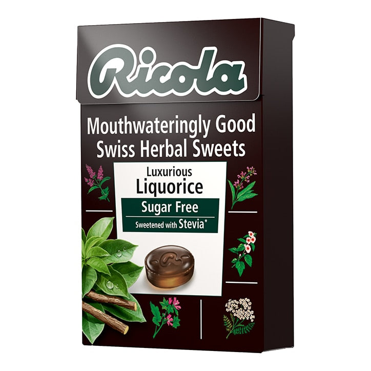 Ricola Liquorice sugar free sweets 45g