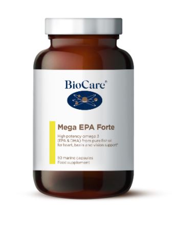 Mega EPA Forte (Omega-3 Fish Oil) 60 Caps - Health Emporium