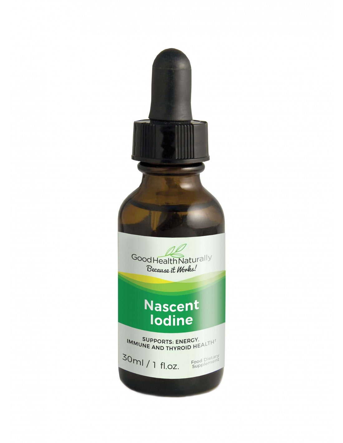 Nascent Iodine 30ml Bottle - Health Emporium