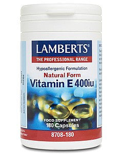Lamberts Vitamin E 400iu - Health Emporium