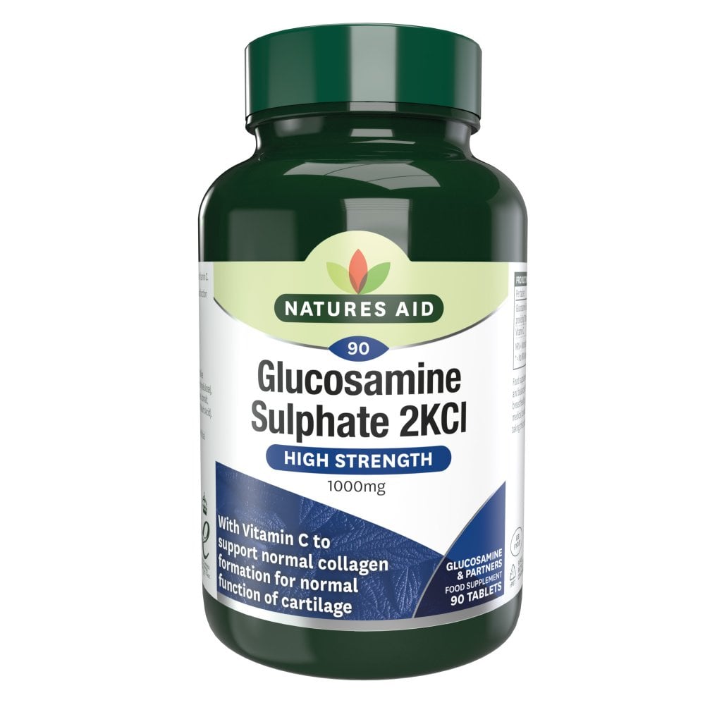 Natures Aid Glucosamine Sulphate 2KCl 1000mg