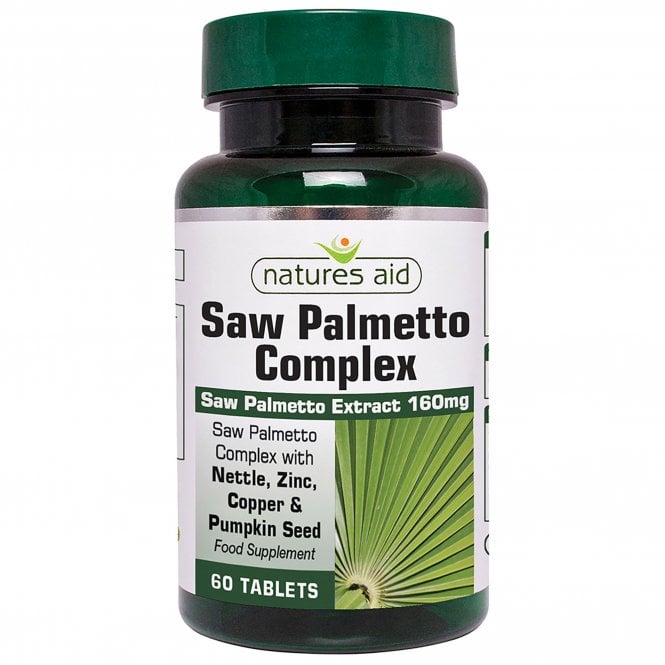 Natures Aid Saw Palmetto Complex 60 Caps