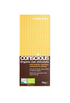 the nutty one 50g bar - Health Emporium