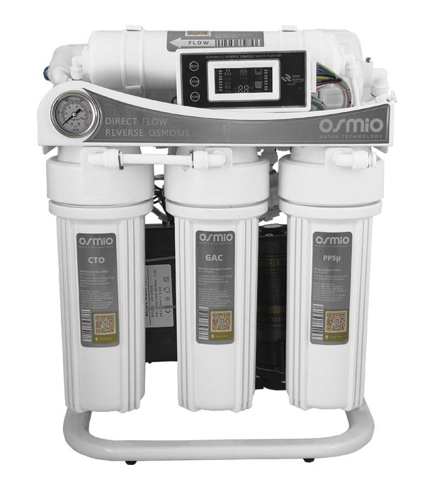 Osmio HT+ Sistema de ósmosis inversa de flujo directo para hogar y oficina