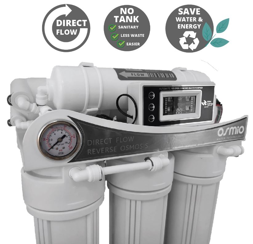 Osmio HT+ Home &amp; Office Direct Flow Reverse Osmosis System