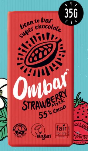 Ombar Organic Strawberry Mylk 30g