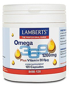 Lamberts Omega 3,6,9 1200mg - Health Emporium