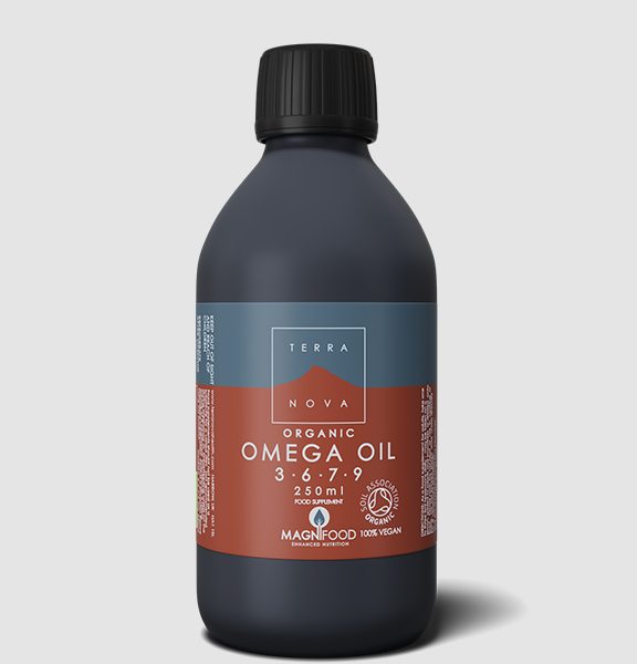 Mistura de óleo Terranova ômega 3-6-7-9 250ml (orgânico) (esgotado)