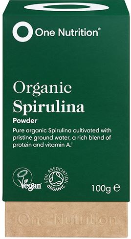 One Nutrition espirulina de alta potência 100g