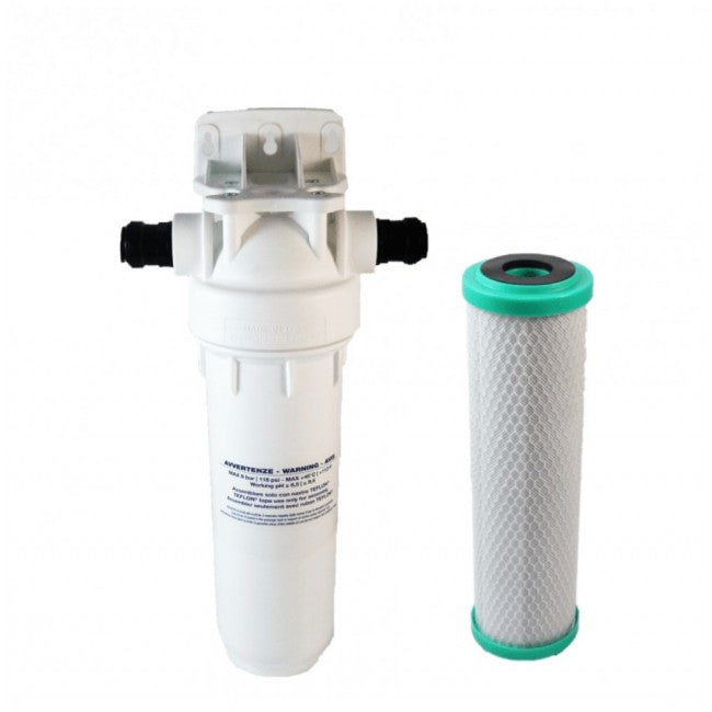 Osmio ezfitpro-100 kit de filtro de agua debajo del fregadero ajuste a presión de 15 mm - emporium de salud