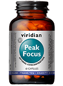 Viridian Peak Focus 60 caps