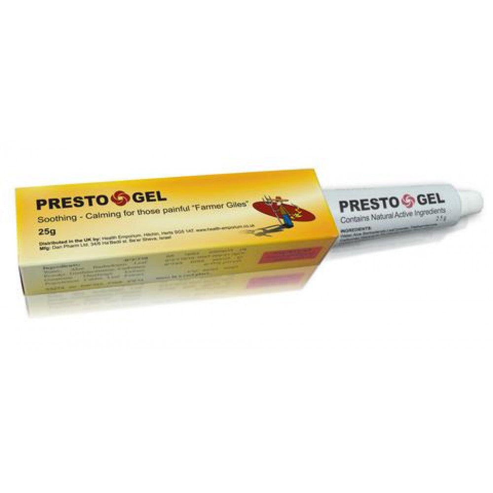 Presto Gel Hemorrhoid Cream 25g