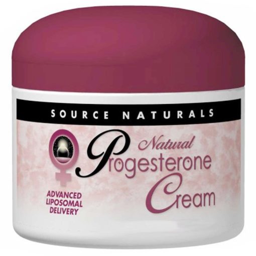 Progesterone Natural Cream, 4oz Pot (113.4g)