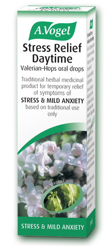 Stress Relief Daytime Valerian-Hops Oral Drops 15ml - Health Emporium